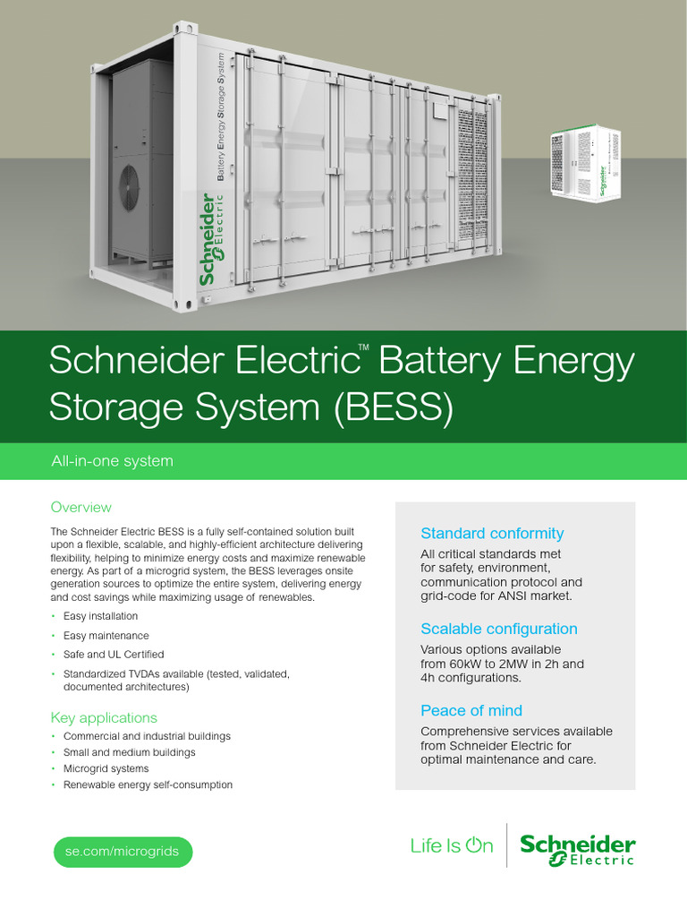 998-22671777 BESS Datasheet LMA US QA4 | PDF | Electrical Grid ...