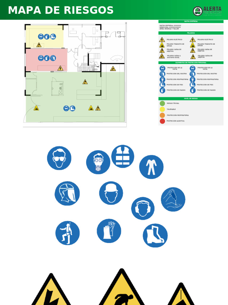 Mapa de Riesgos en Bodega y Taller | PDF