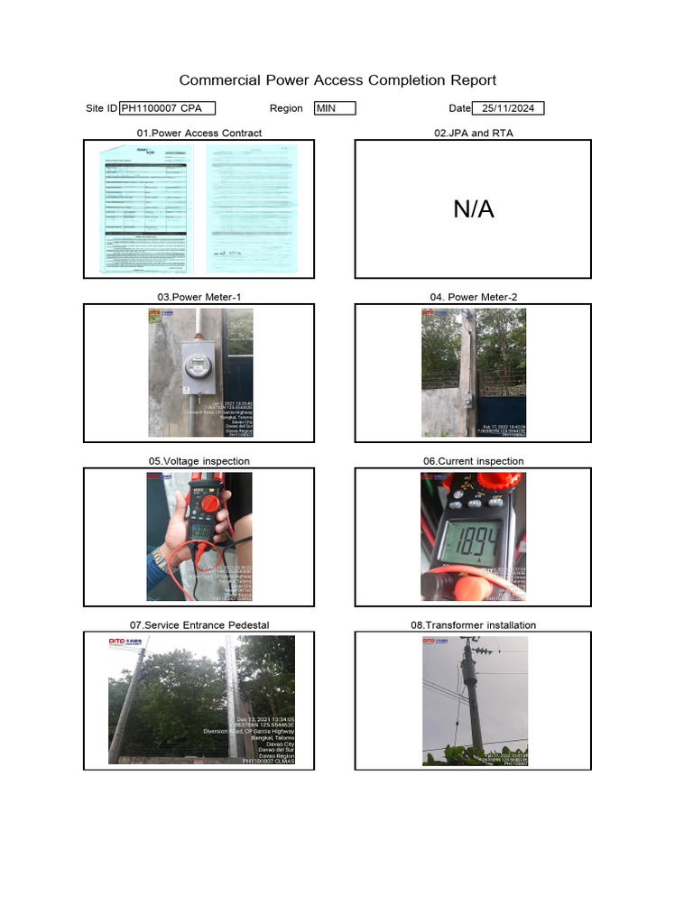 Commercial Power Access Report | PDF