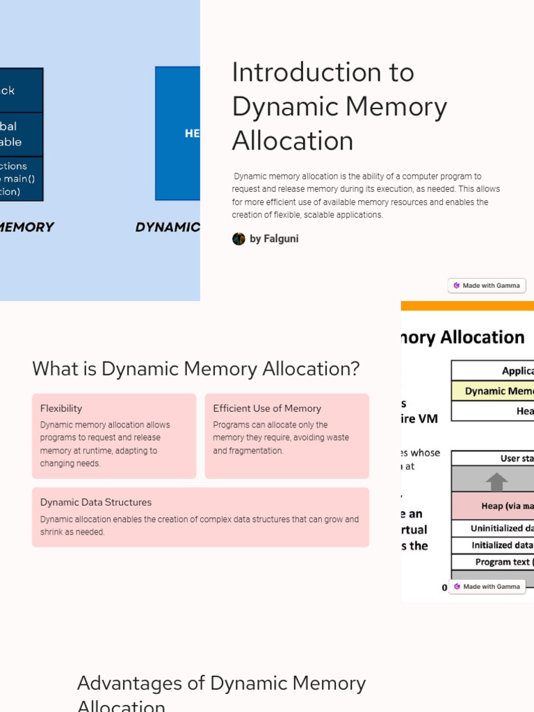 Introduction-to-Dynamic-Memory-Allocation (1) | PDF | Computer ...