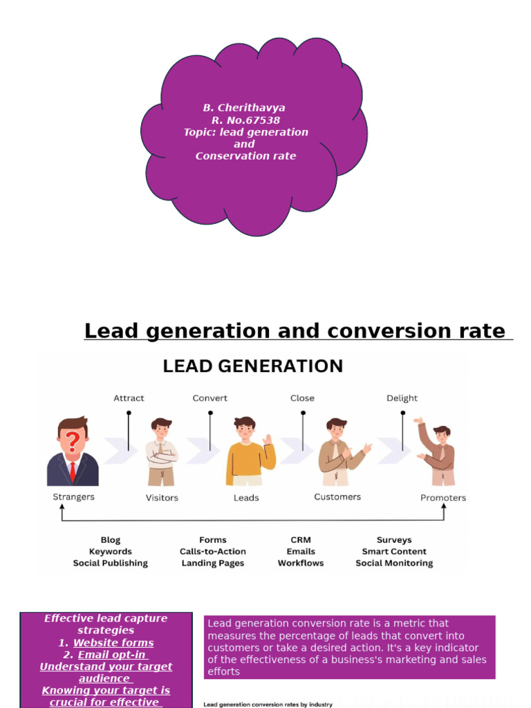 Lead Generation and Conversion Rate | PDF