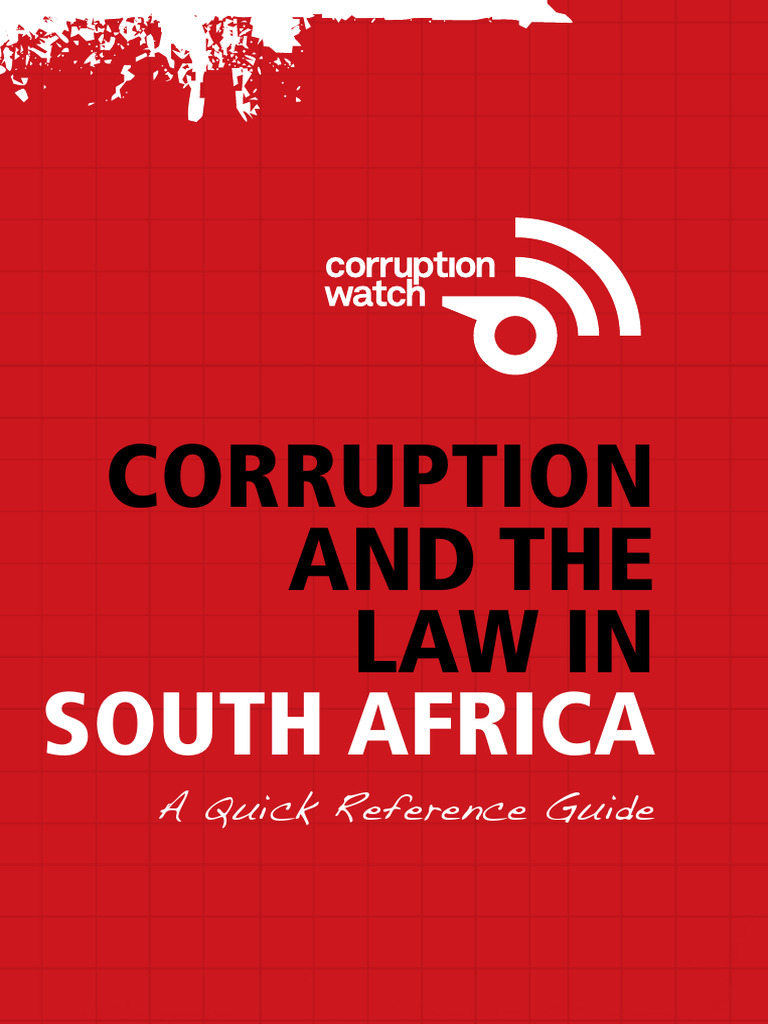 South Africa's Anti-Corruption Laws Guide | PDF | Corruption | Crimes