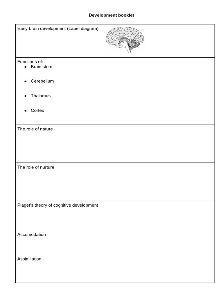 Development Booklet Condensed | PDF