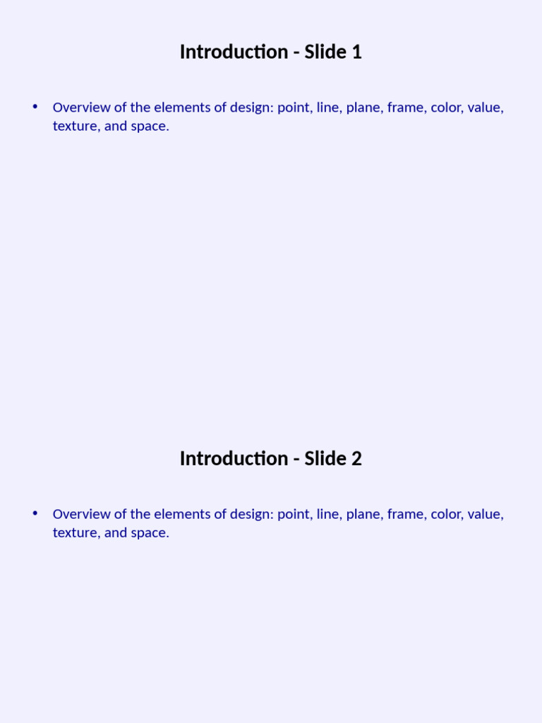 Elements of Design Presentation | PDF | Color | Psychology