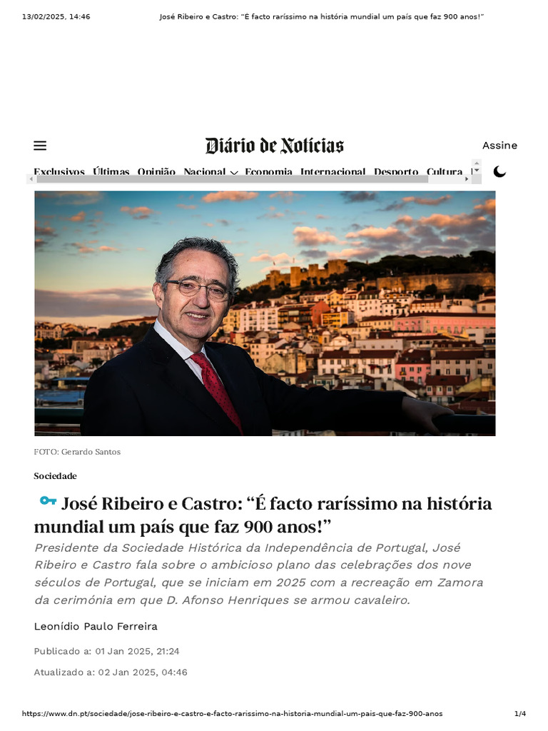 José Ribeiro e Castro - 