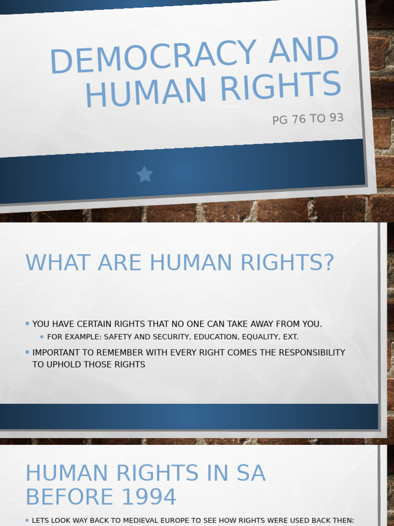 Human Rights and Media in Democracy | PDF | Freedom Of Speech | Democracy
