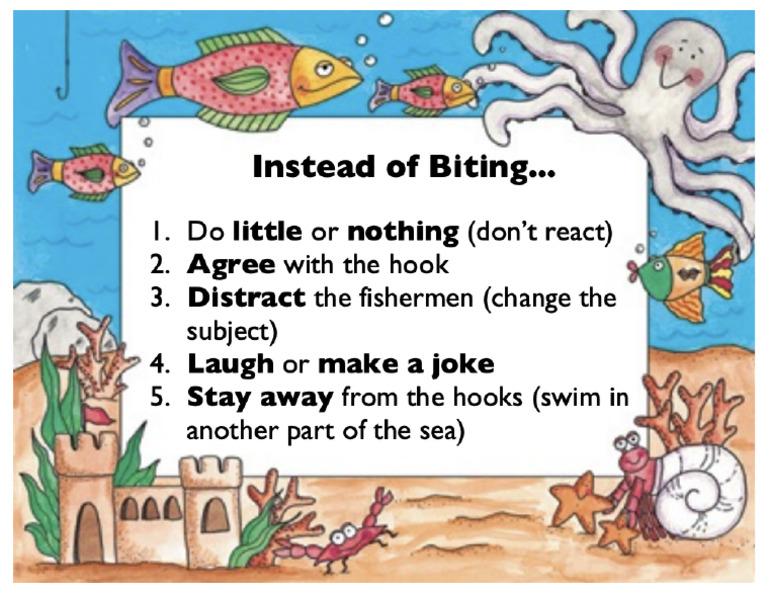 Don't Take The Bait - Strategies Poster | PDF