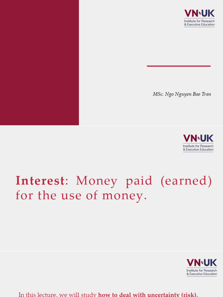 Time value of money pdf present value interest