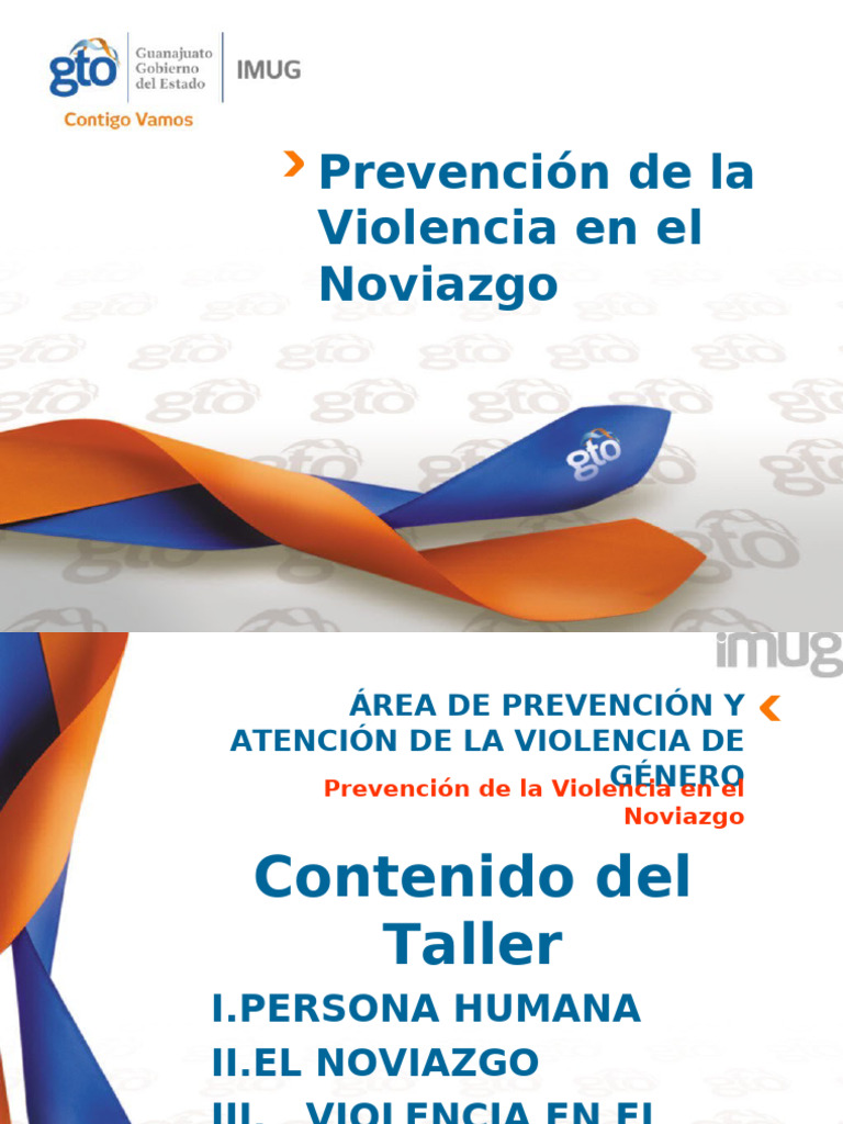 Prevención de Violencia en Noviazgo | PDF | Amor | Violencia