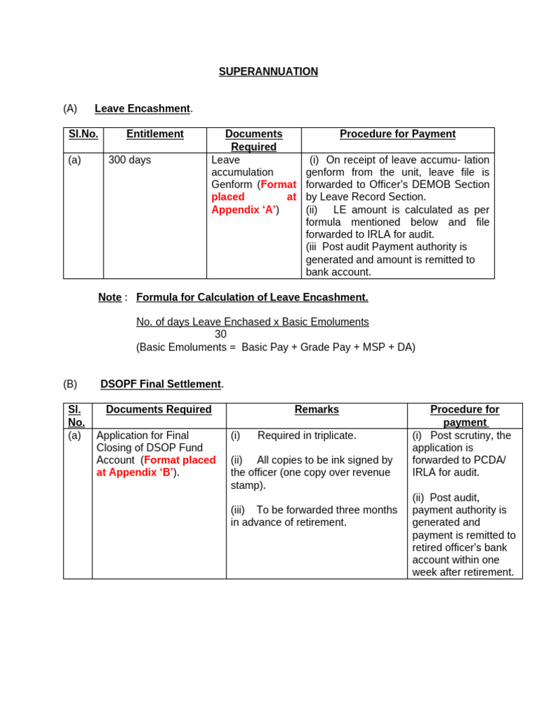 Superannuation Payment Procedures | PDF | Payments | Government Finances