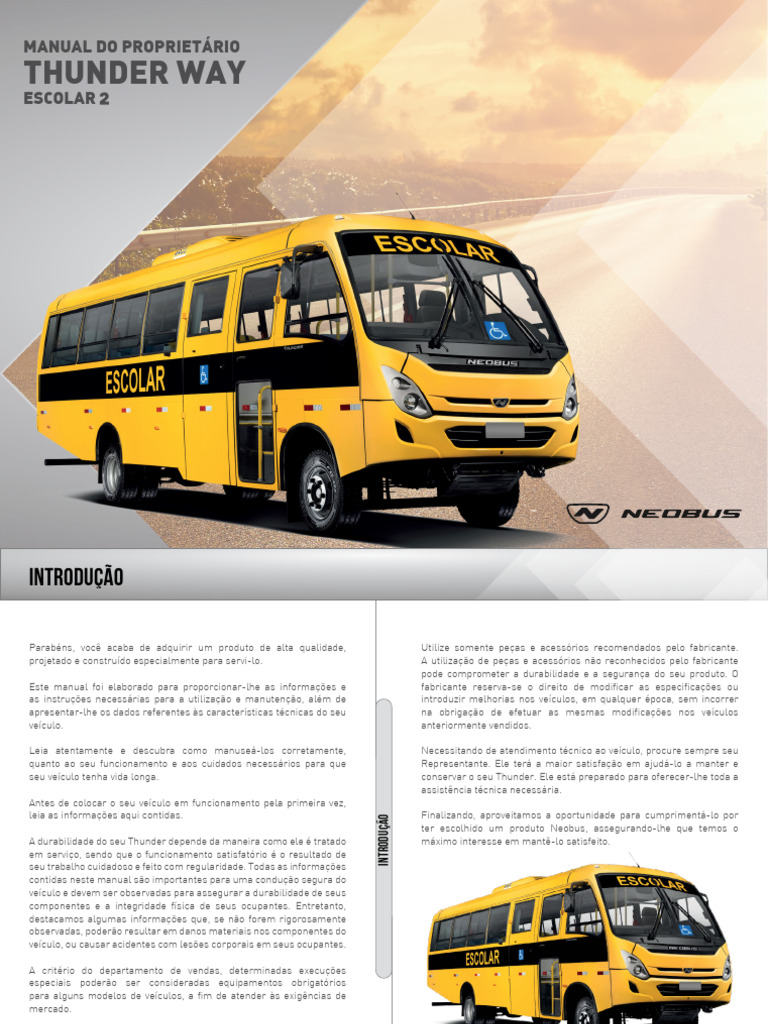 Manual do Proprietário Thunder Way | PDF | Ar condicionado