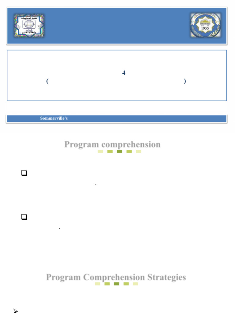Program Comprehension & Reverse Engineering | PDF | Hypothesis | System