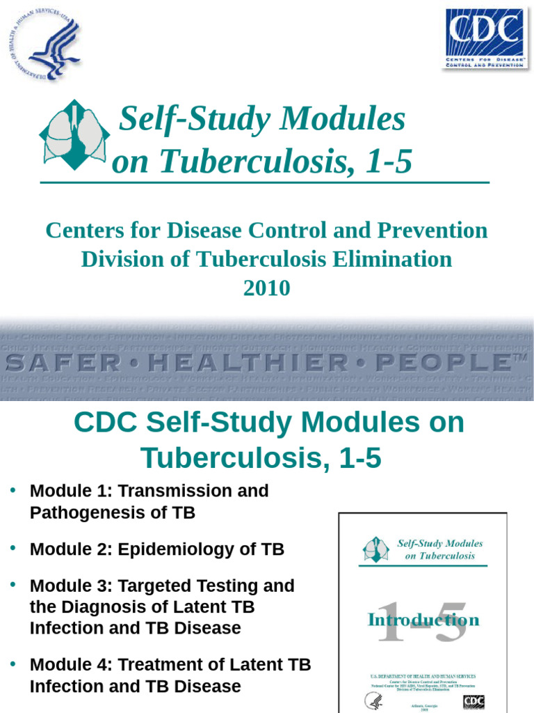 CDC Tuberculosis Self-Study Modules | PDF | Tuberculosis | Public Health