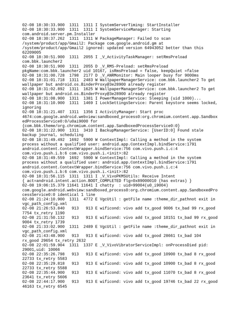 Log | PDF | Computer Engineering | Computer Architecture