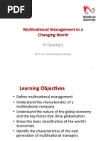 1-Multinational Management in A Changing World-S