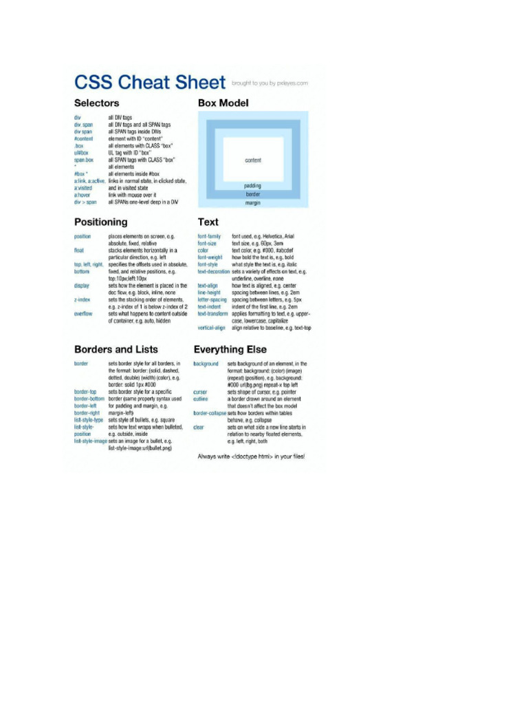 Css | PDF