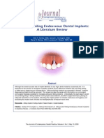 Ailing and Failing Us Dental Implants