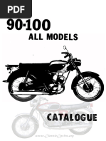 レバー　1.6t Kawasaki Z1 900 Z900 Illustrated Parts List Diagram Manual