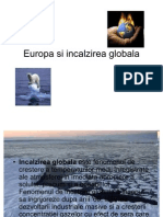 Europa Si Incalzirea Globala
