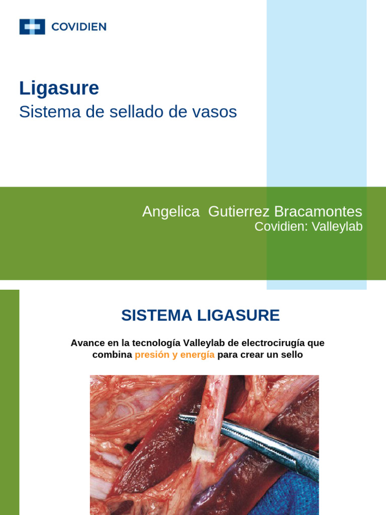 Ligasure | PDF | Corriente eléctrica | Electricidad