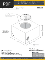 Registro Baja Tensión Tipo 2 CFE RBTB2 | PDF