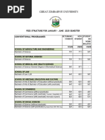 Unilus Fees and Courses 2025 Overview | PDF | Academic Degree ...