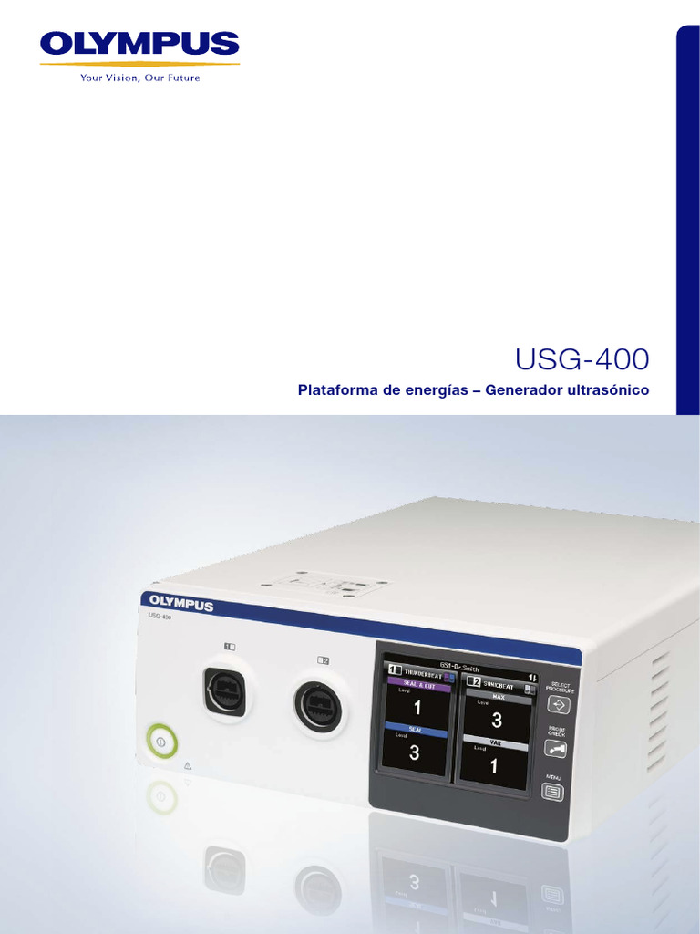 Generador Ultrasónico USG-400 Especificaciones | PDF | Fusible (Eléctrico)