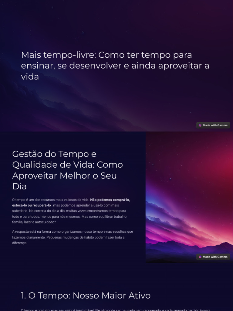 Resumo Aula 4 - Mais-tempo-livre-Como-ter-tempo-para-ensinar-se ...