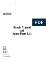 Reparaturanleitung U Ersatzteilliste ZF63A Bis ZF85A