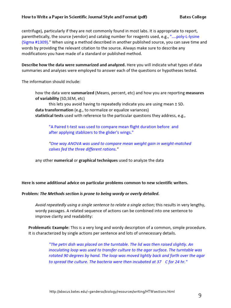 How To Write Guide v10 2014 Edited Edited | PDF | Citation | Statistics