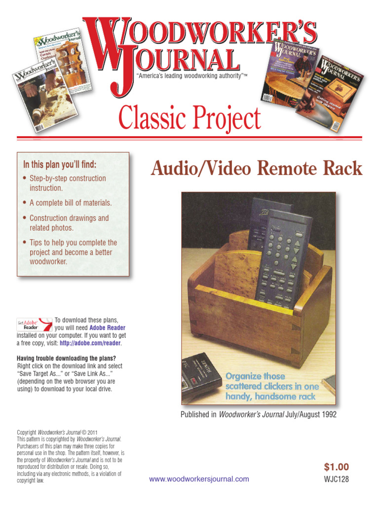 WJC128 A V Remote Rack | PDF