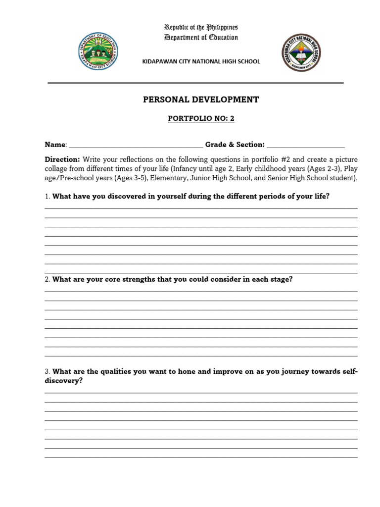 2. Portfolio No. 2 (Perdev) | PDF | Philippines | Asia
