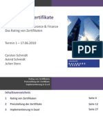 Best-Garant Zertifikate (Topics in Insurance & Finance) Teil 1
