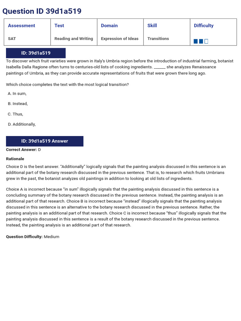 Sat Suite Question Bank Results 3 Pdf