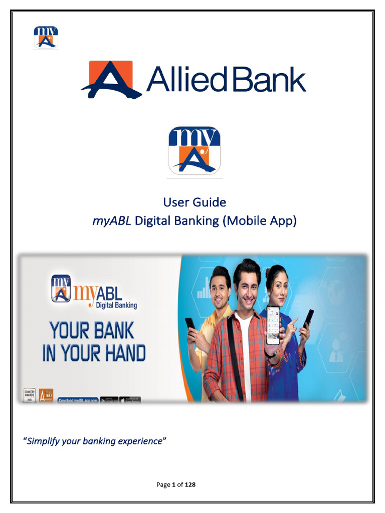 User Guide myABL New UI and Features | PDF | Debit Card | Credit Card