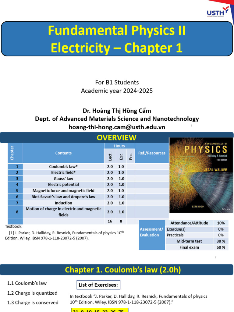 Electrostatic Force Between Charges | PDF | Electric Charge | Electron