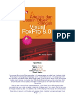 Analisis Dan Desain Objek Dengan Visual FoxPro 8.0