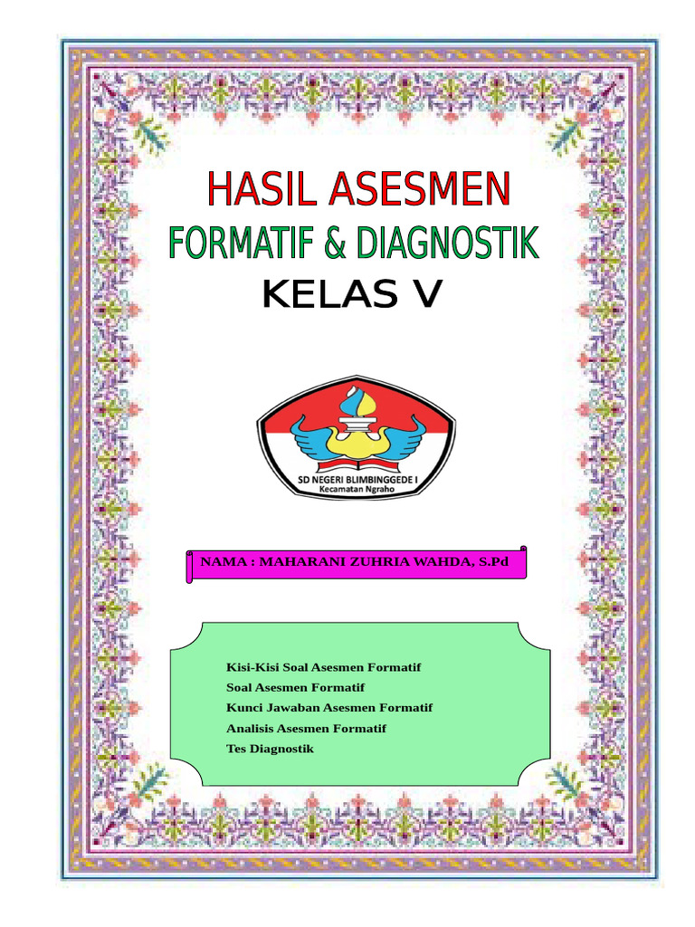 Cover Asesmen | PDF