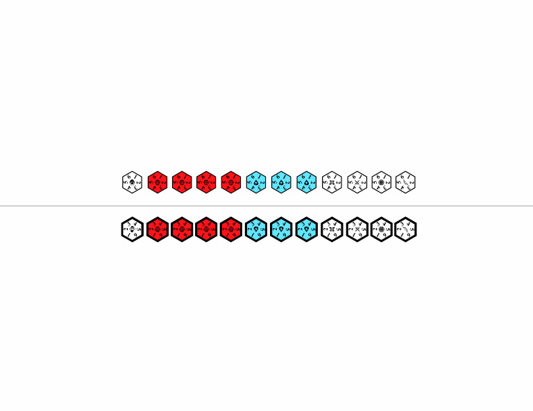 One Card Dungeon Dice Tokens | PDF