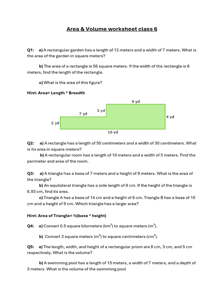 1202251140371704 | PDF | Area | Length