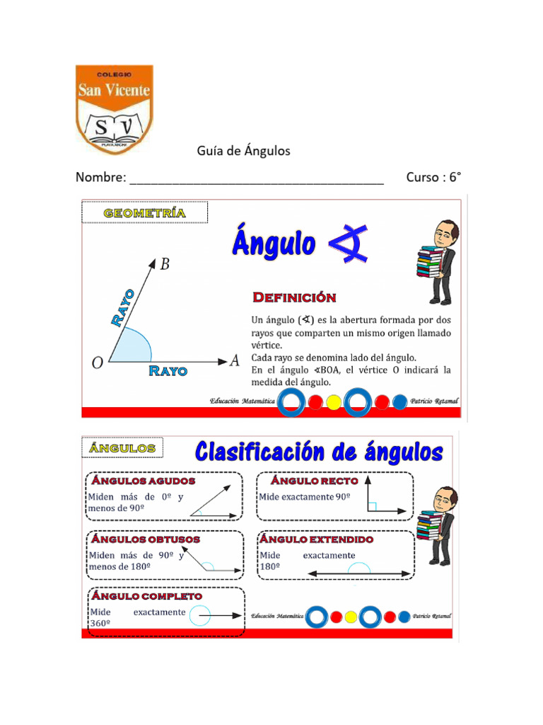 Guía de Ángulos | PDF