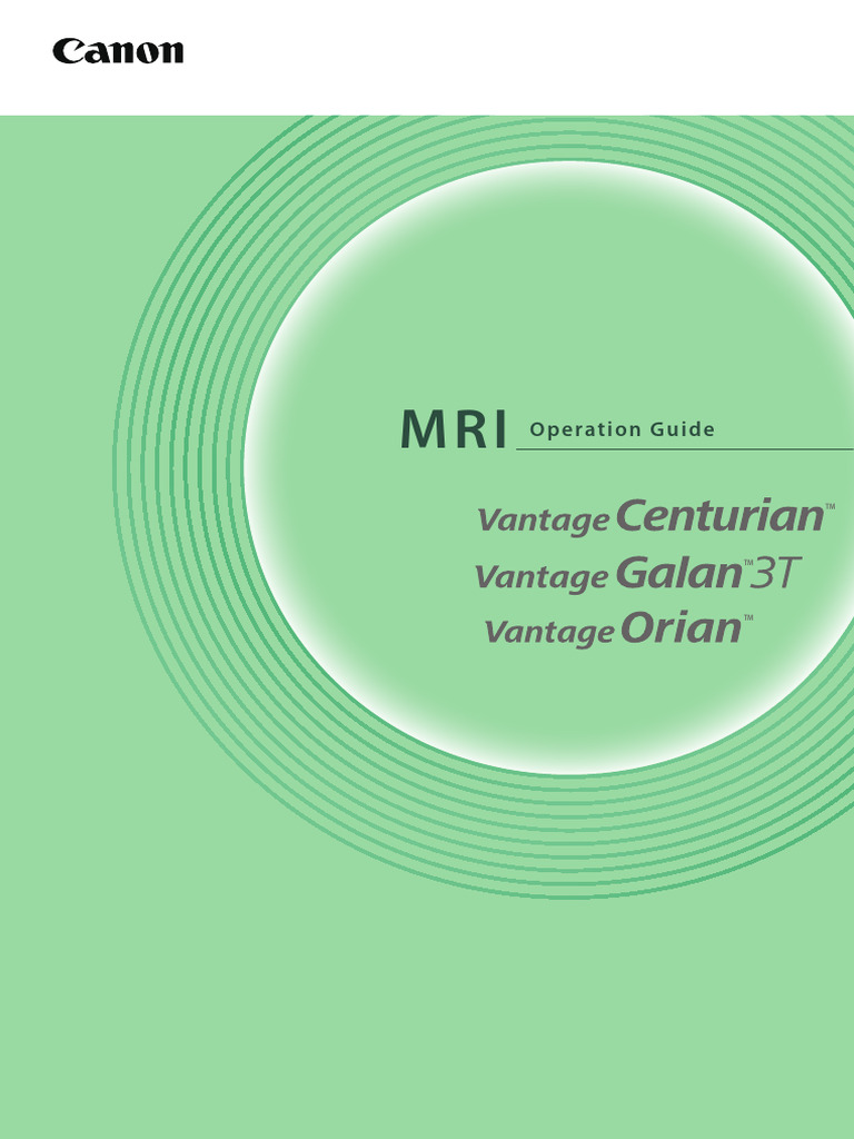 MRI Operation Guide Galan, Orian | PDF | Icon (Computing) | Vertebral ...
