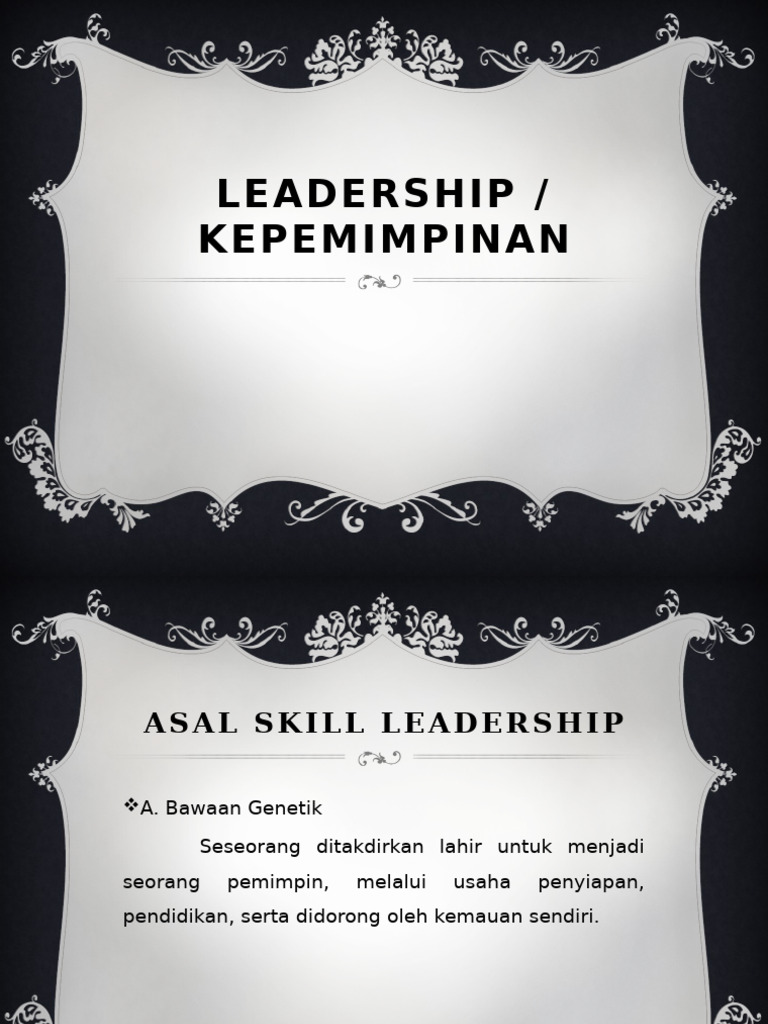 Handout Leadership | PDF