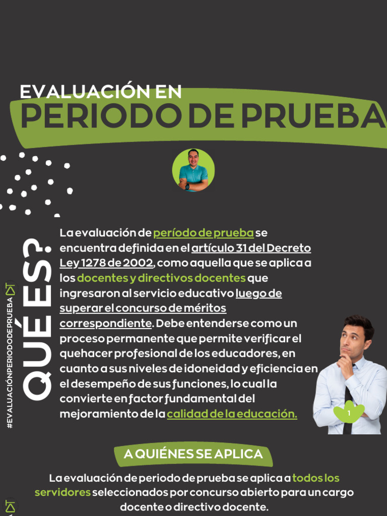Evaluación de Docentes en Prueba | PDF | Evaluación | Maestros