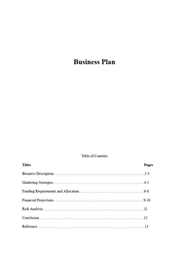 NAW Reliable Moving Services Business Plan | PDF | Expense | Banks