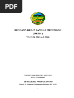RKT SD 2025-2026: Rencana Kerja Tahunan | PDF