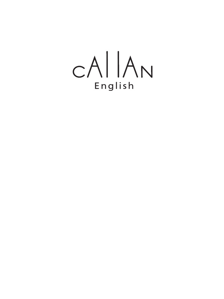 Transitioning to Callan English 3rd Ed. | PDF | Japanese Language