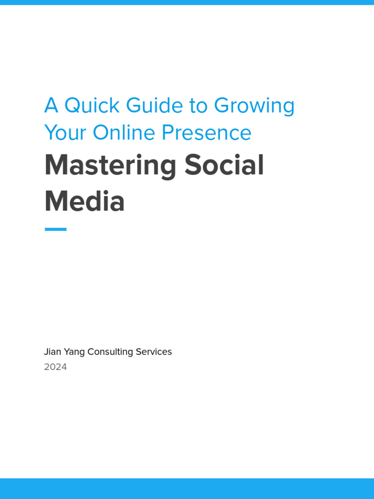 Grow Your Social Media Presence Fast | PDF | Social Media | Popular ...