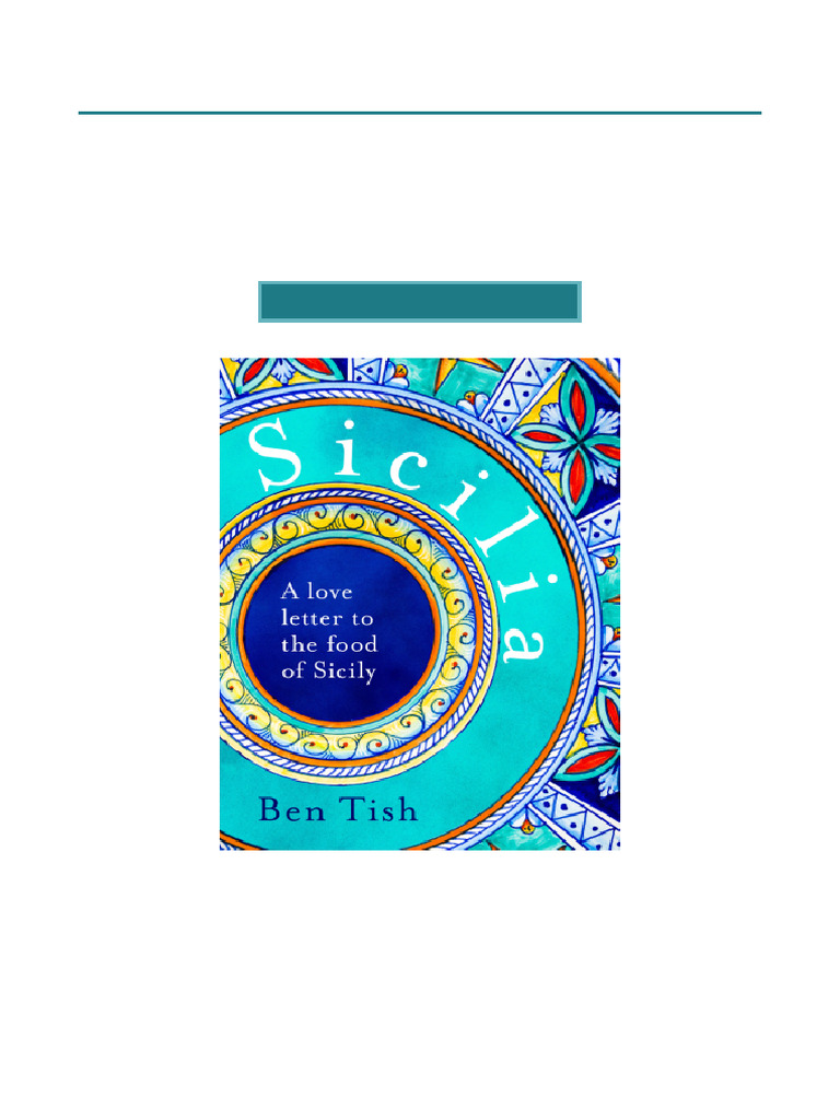 Last Chance Sicilia A Love Letter To The Food of Sicily 1st Edition ...