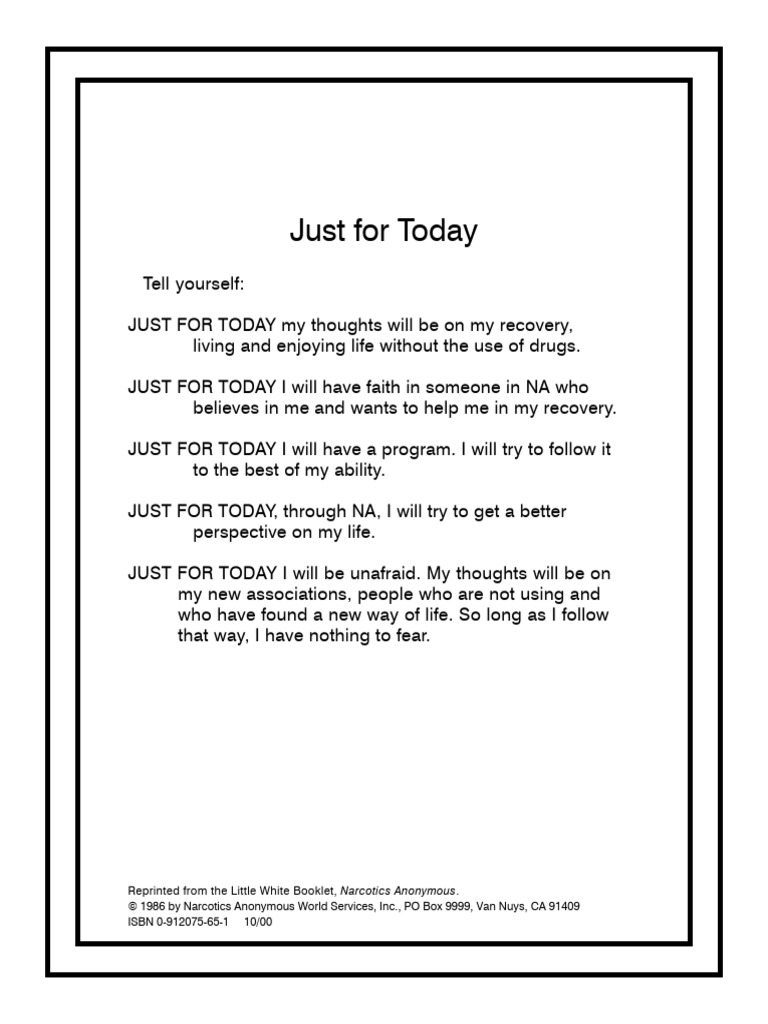Reading materials pdf twelve step program
